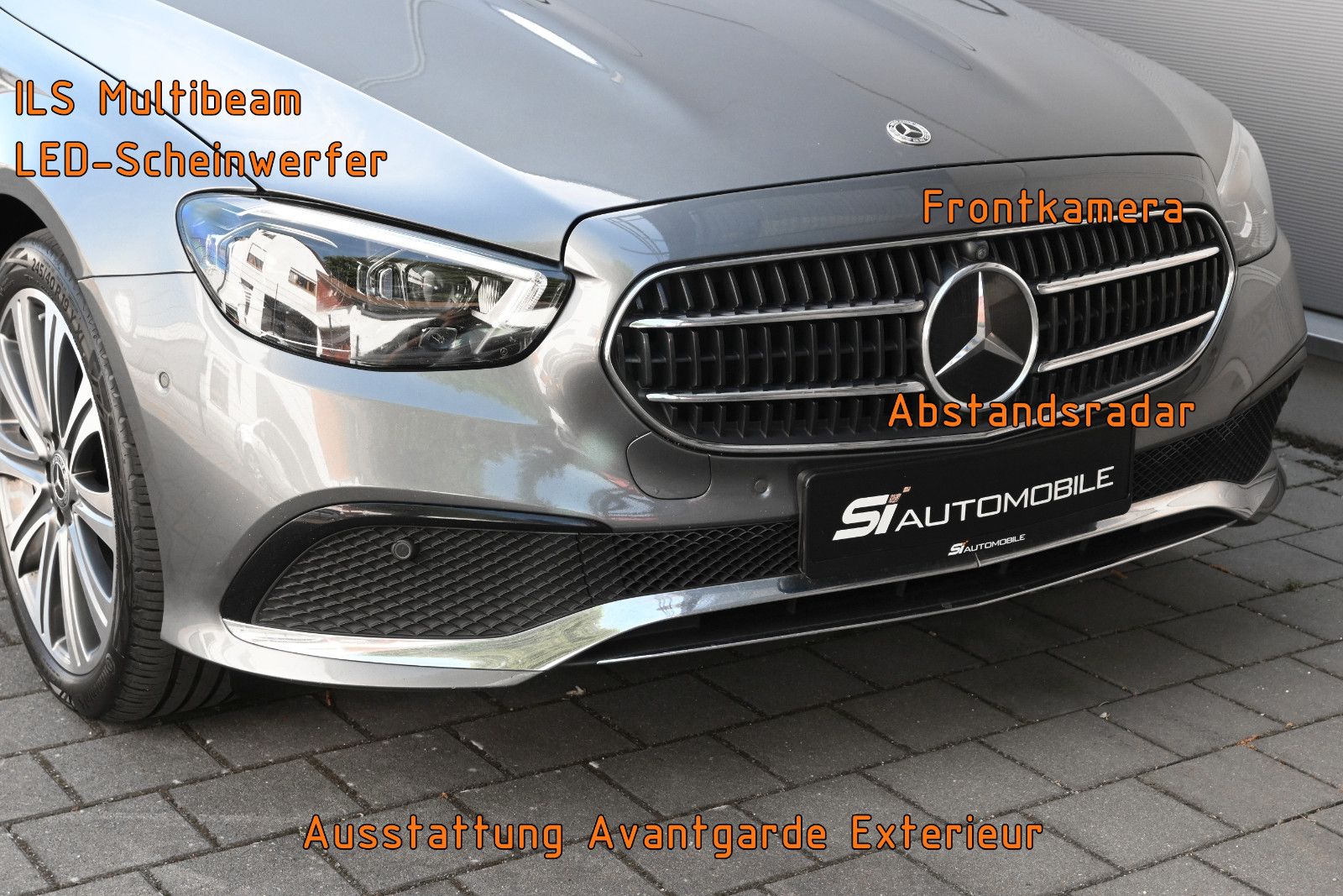 Fahrzeugabbildung Mercedes-Benz E 400 d 4M. T °ACC°AHK°AIRMATIC°MEMO°STHZG°360°