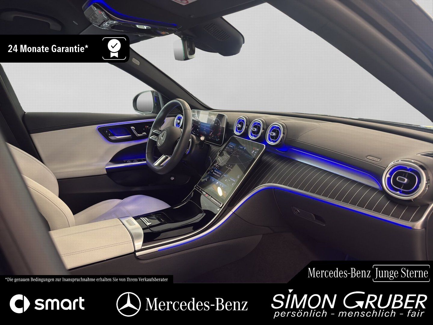 Fahrzeugabbildung Mercedes-Benz C 200 Td Edition AMG Line Memory LED 360 AHK