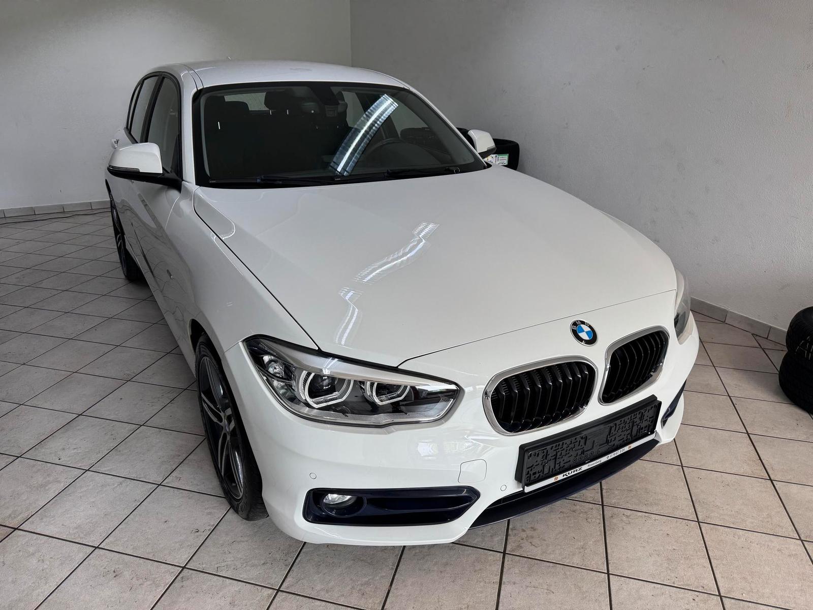 BMW 118i (136PS) SPORT AUTOMATIK/SH/LED/8-FACH BE...