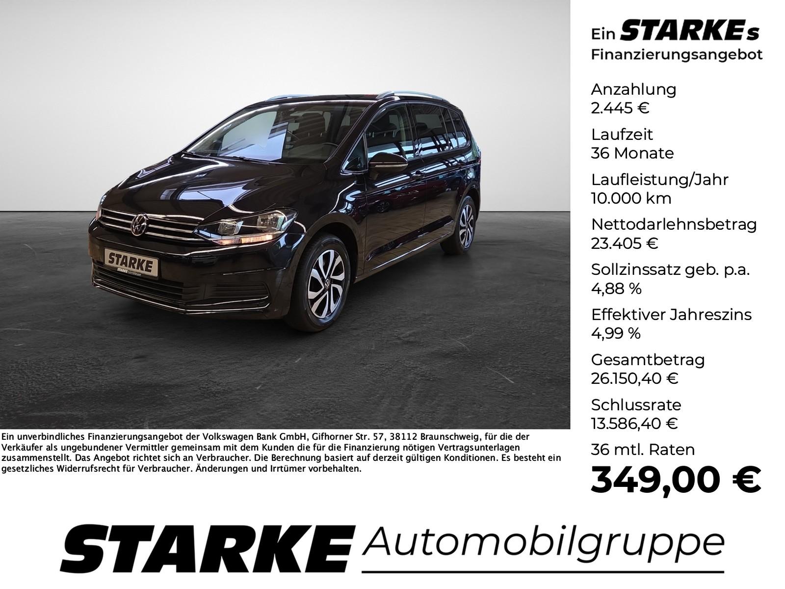 Volkswagen Touran 1.5 TSI DSG Active Navi Klima ACC Kamera 