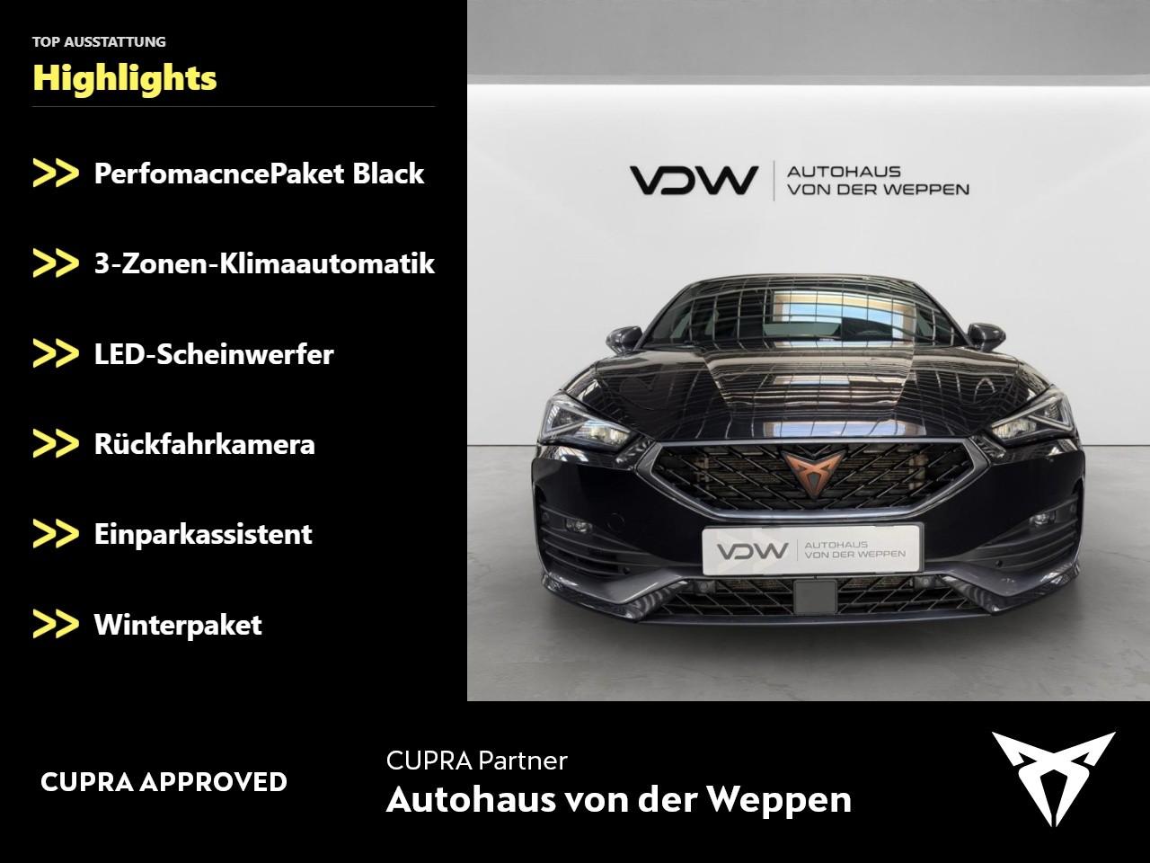 Cupra Leon VZ 2.0 TSI PerformancePaket Black Klima, миниатюра 2