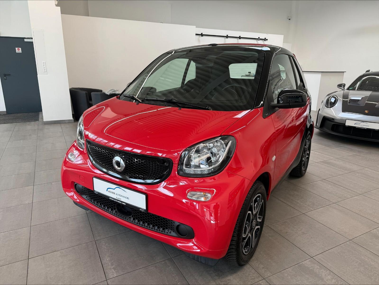 Smart ForTwo 453 Cabrio Automatik *1.Hand*Leder*SHZ*