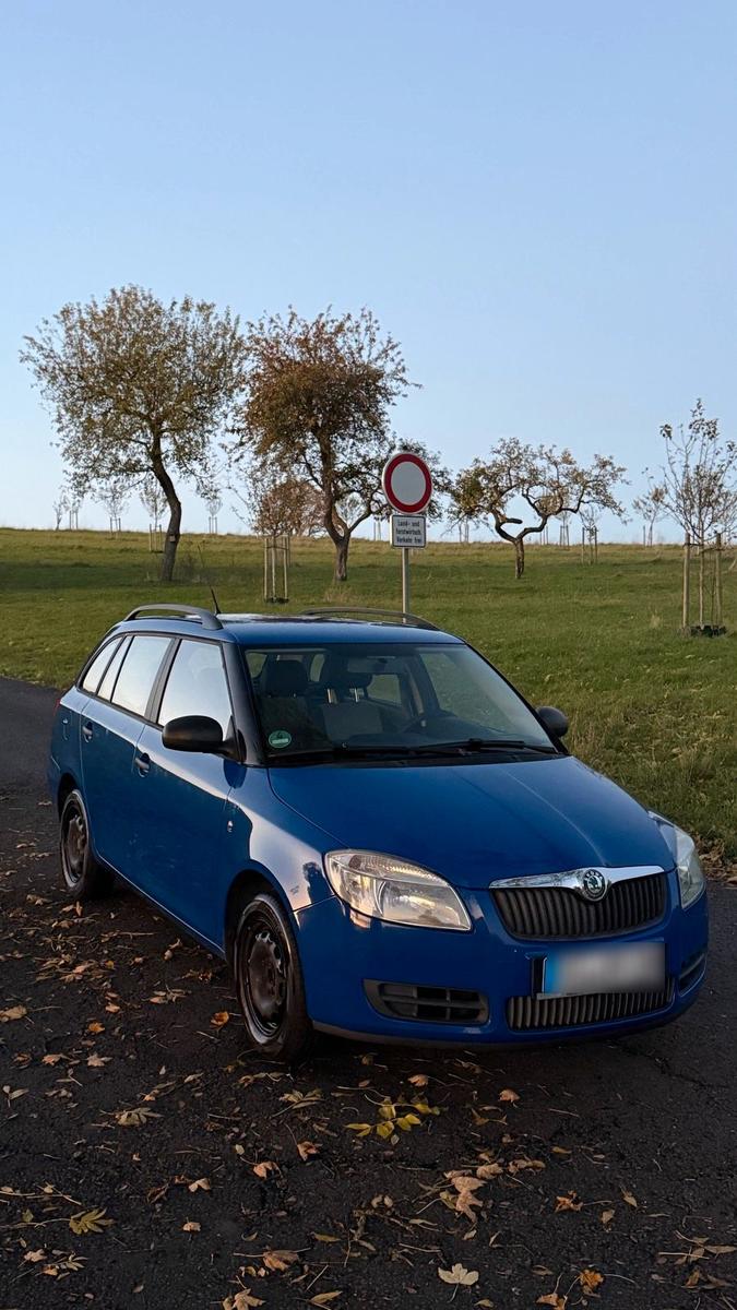 Skoda Fabia 2009 — rear view