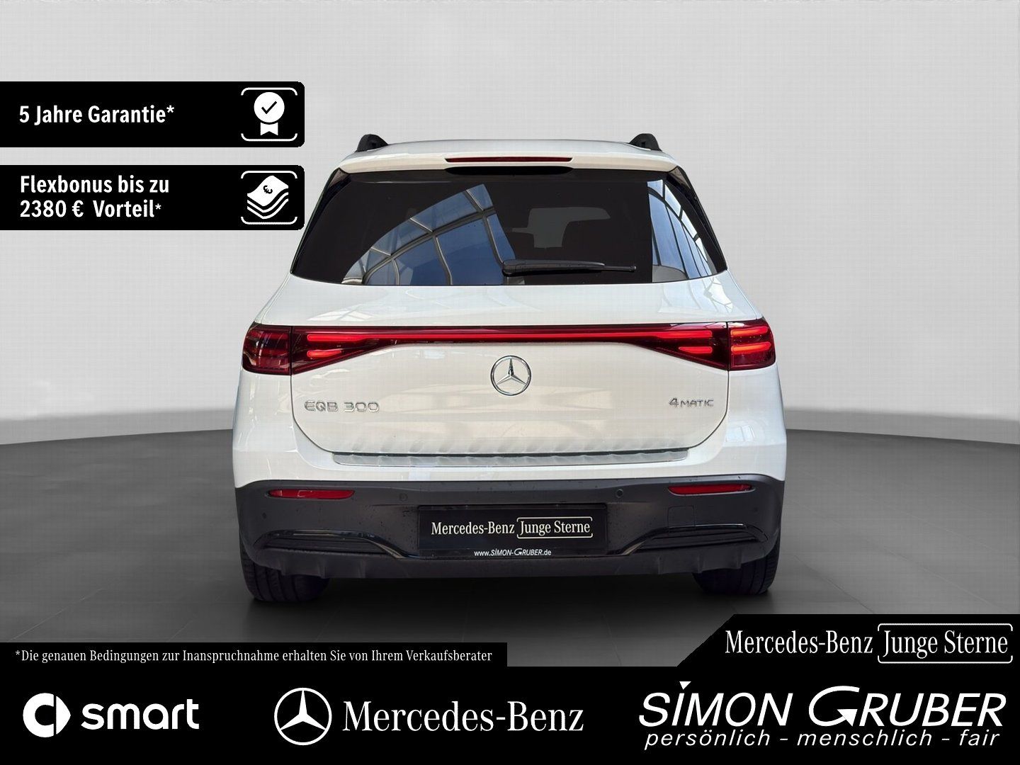 Fahrzeugabbildung Mercedes-Benz EQB 300 4M AMG Pano Fahrassist 7Sitze Mod 2026