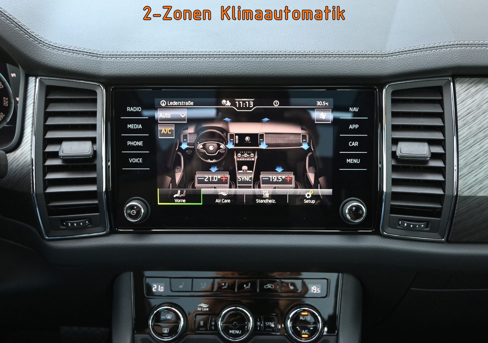 Fahrzeugabbildung SKODA Kodiaq 2.0 TDI DSG STYLE °ACC°AHK°STANDHEIZ°PANO