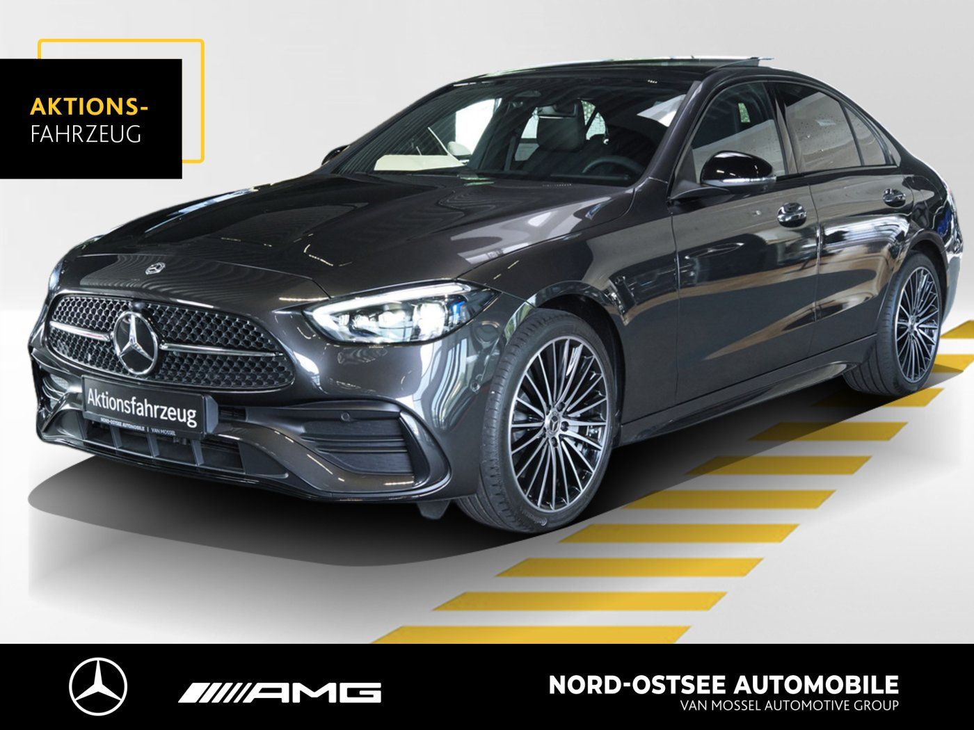 Mercedes-Benz C 300 de EQ AMG NIGHT PANO 19'' AHK 360°