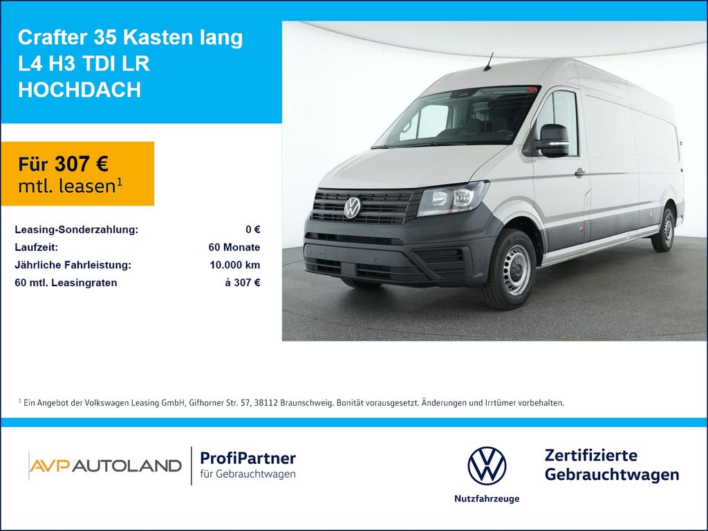 Crafter 35 Kasten lang L4 H3 TDI LR HOCHDACH