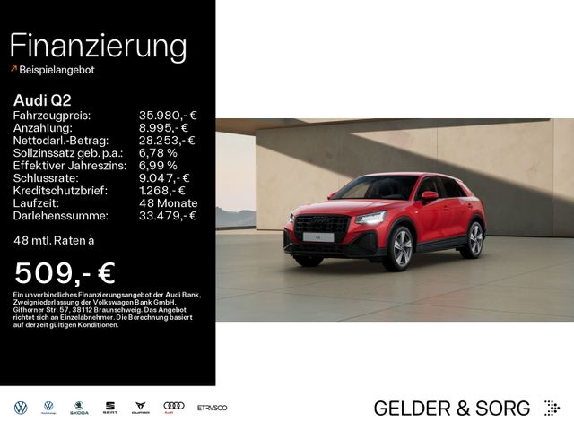 Audi Q2 35 TFSI S line OptikSchwarz*AHK*Connect