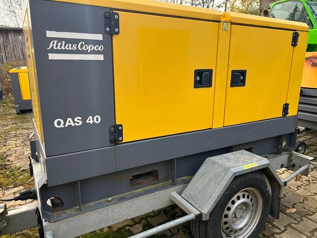 Atlas Copco QAS 40   40 KVA Generator    INV 20 60 100