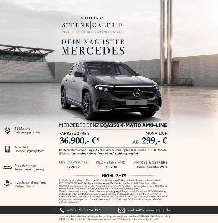 Image of Mercedes-Benz EQA