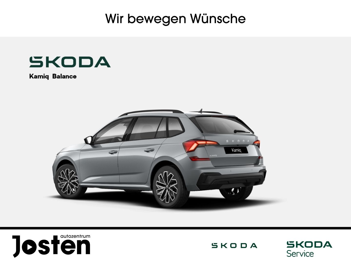 Skoda Kamiq Balance 1.0TSI FahrAss SimplyClever Black imagem 2