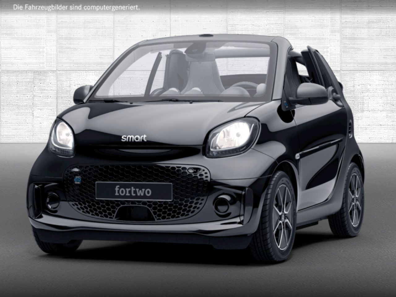 Smart fortwo EQ cabrio/Passion/+Paket/Advan/Tempo/1.Hd imagem 2