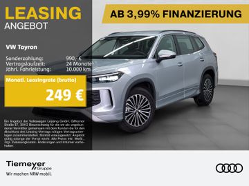 Volkswagen Leasingangebot: Volkswagen Tayron 1.5 TSI DSG LIFE 7-SITZE NAVI AHK KAMERA