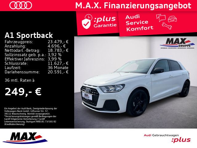 Audi A1 Sportback 25 TFSI S tronic advanced +SHZ+APP+