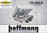 Humbaur HTK 3500.41 mit E-Pumpe Dreiseitenkipper - Humbaur Htk 3500