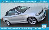 BMW 118 d E88 Facelift Klima Leder vollaut.Verdeck C - BMW 118 in Chemnitz