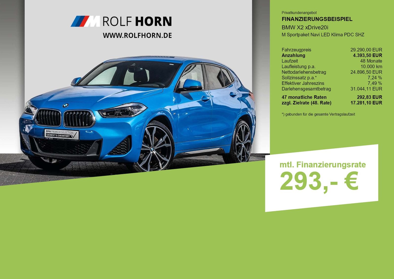 BMW X2 xDrive20i M Sportpaket Navi LED Klima PDC SHZ foto 3