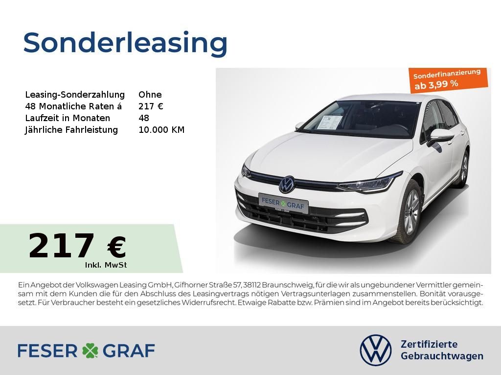 Volkswagen Golf 8 Life 1.5 TSI APP AreaView LED SiHz