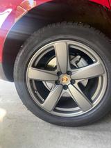 Porsche Macan S S - Porsche: Rot, Leder