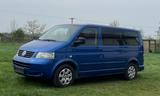 Volkswagen T5 Multivan blau AHK 7-Sitzer 8-fach Bereift ALU - Volkswagen T5 Multivan in Dresden