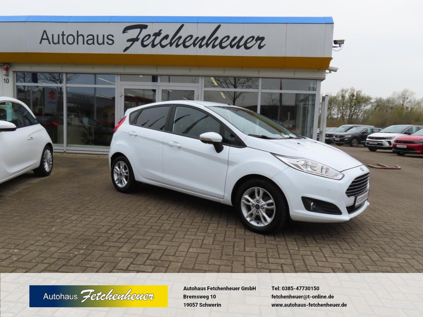 Ford Fiesta m. KLIMAAUT+SHZ+Beh.WSS+PDC+BLUET+ALU+GJR