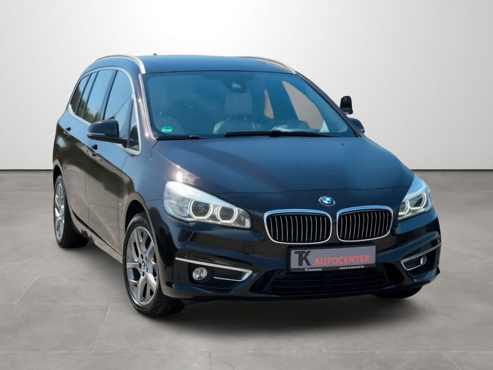 BMW 220 GRAN TOURER LUXURY LINE SHZ NAV RKM PANO 7-S
