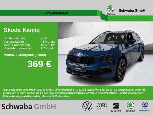 Skoda Kamiq Monte Carlo 1,5 TSI *LED*AHK*ACC*PANO*KAM*