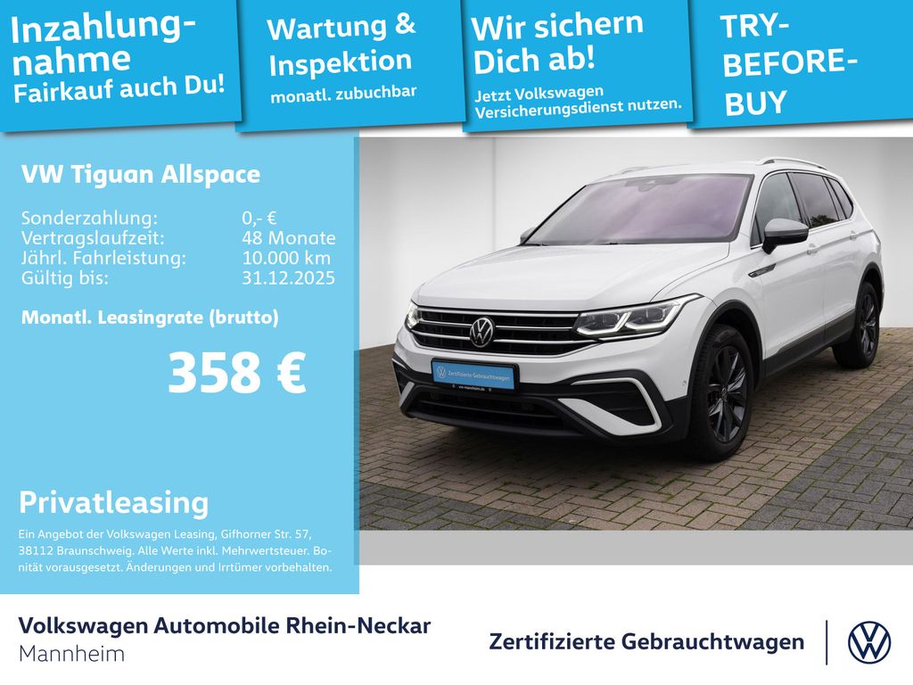 Tiguan Allspace 2.0 TDI Life DSG Navi Kamera LED