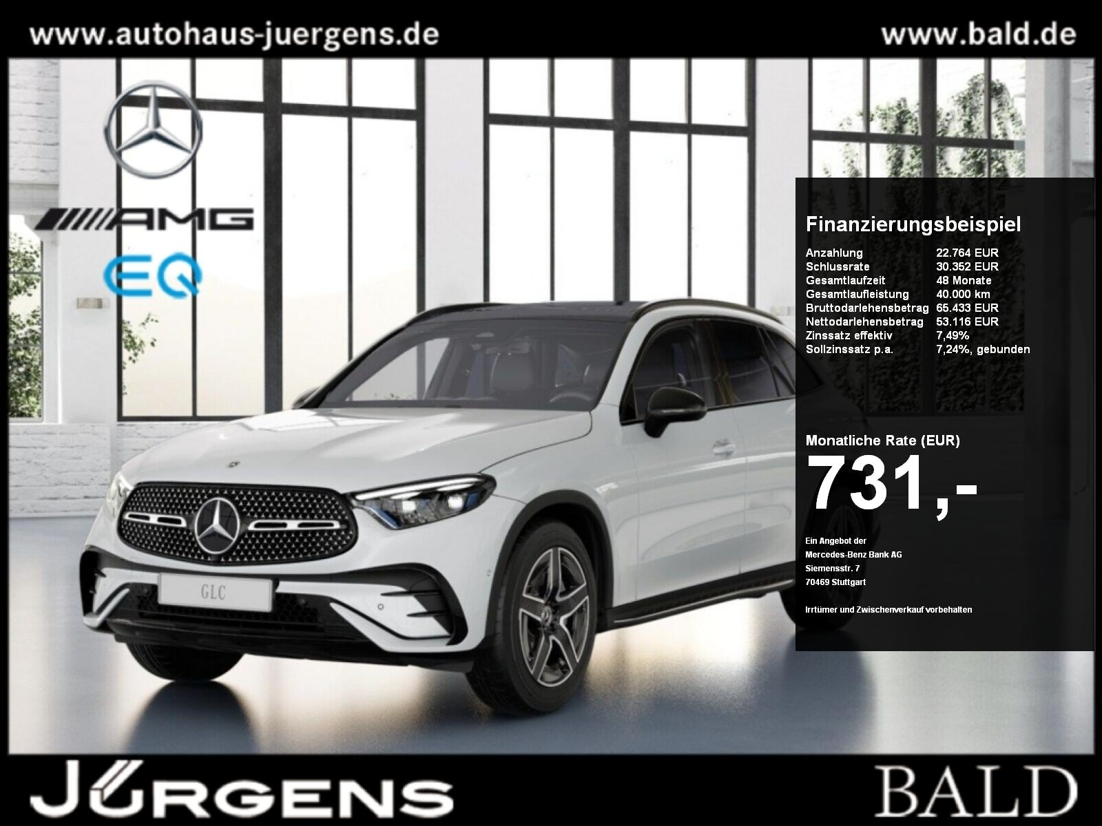 Mercedes-Benz GLC 450 d 4M AMG-Sport/Technik/Pano/AHK/HUD/AIRM