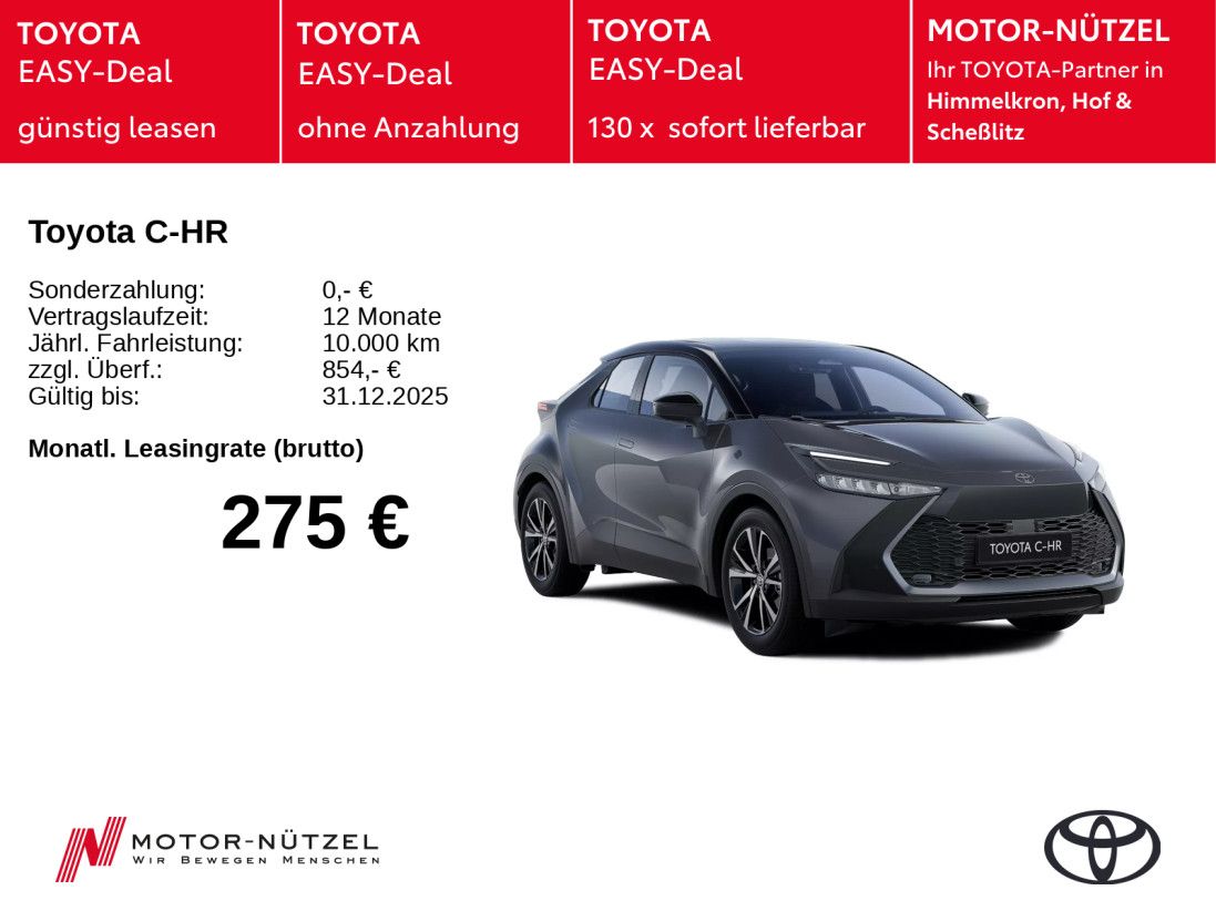 Toyota C-HR Hybrid Teamplayer **ALL-IN LEASING**