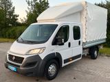 Fiat Ducato Maxi Pritsche+Plane Doppelk. 35 130 L5 - Fiat Kastenwagen hoch + lang Maxi