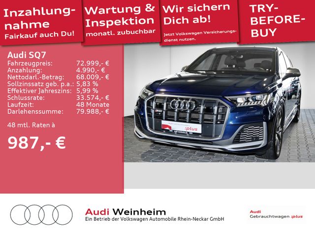 Audi SQ7 40 TFSI quattro 7-Sitze AHK Standheizung Nav