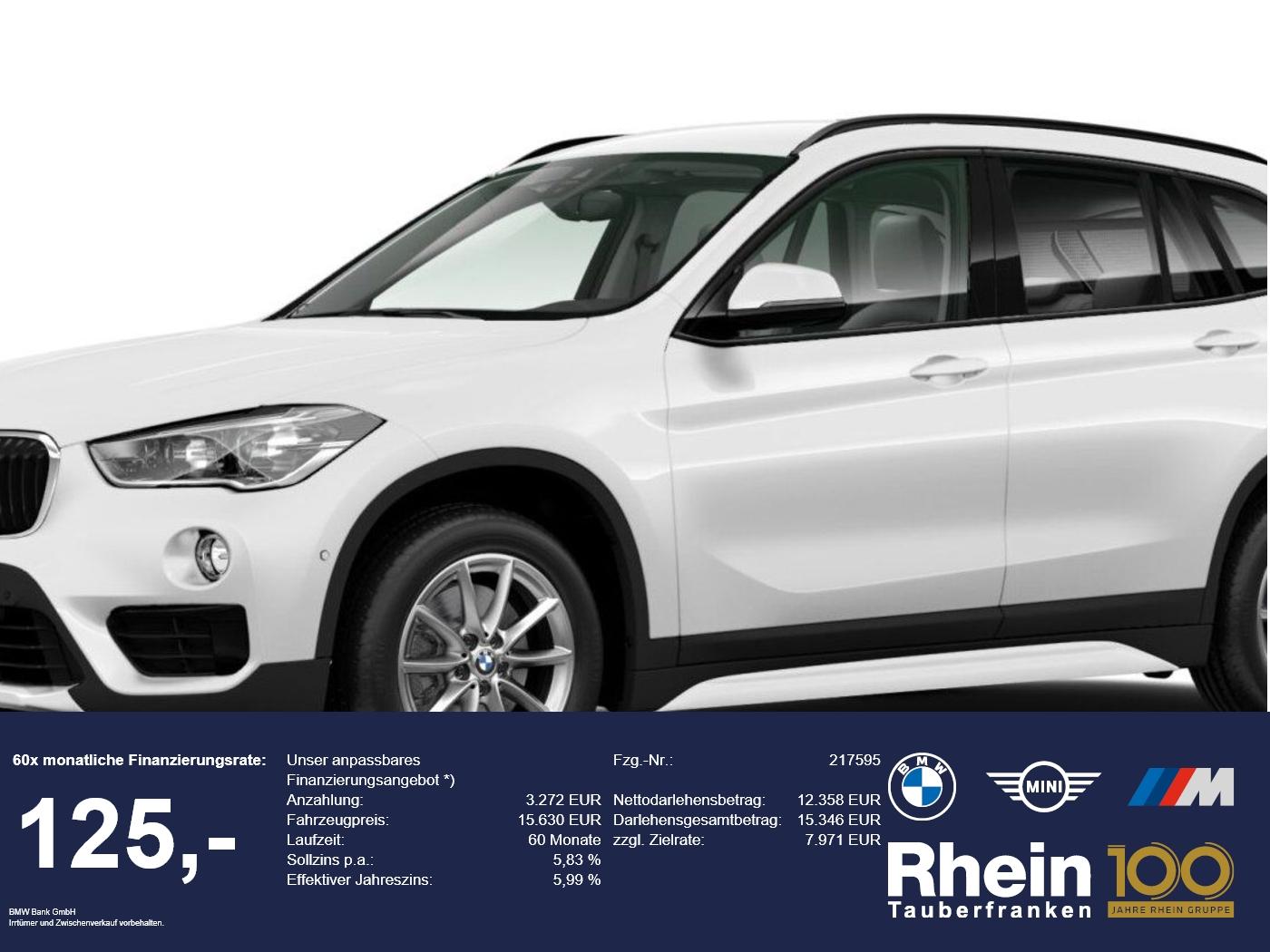 BMW X1 sDrive18i DKG Sport Line LED/NAVI/HiFi/DDC/CD