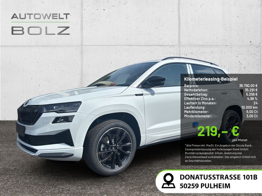 Skoda Karoq 1.5 TSI Sportline ACC NAVI MATRIX-LED AHK