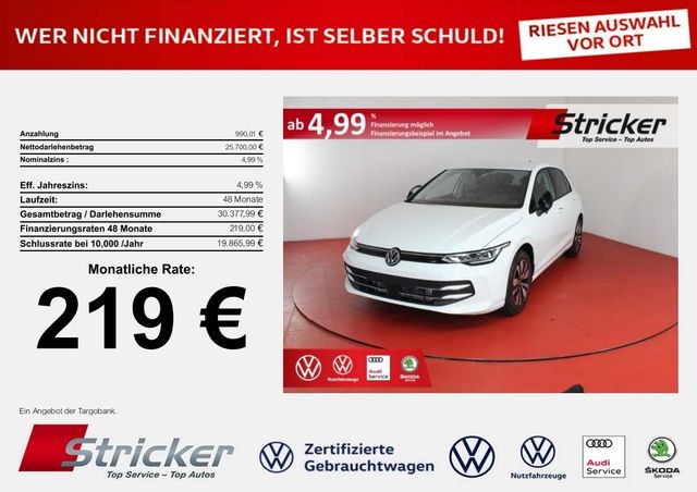 Volkswagen Golf GOAL 1.5 TSI 219,- mtl. ACC SHZ CarPlay GJR