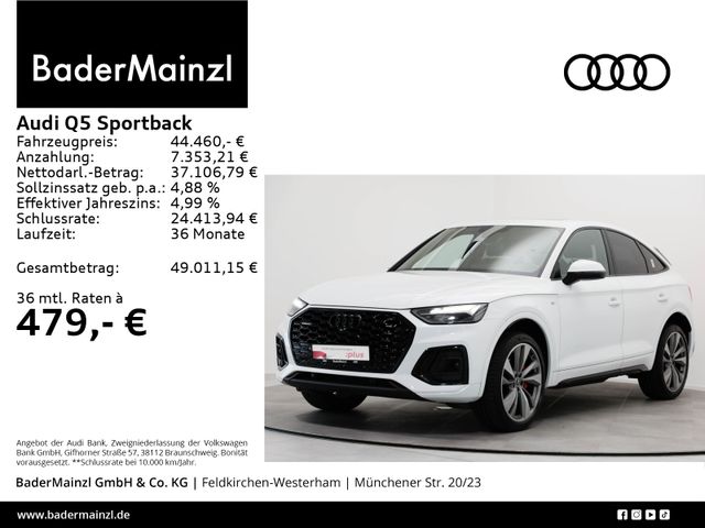 Audi Q5 Sportback 45 TFSI quattro S line Nappa Pano