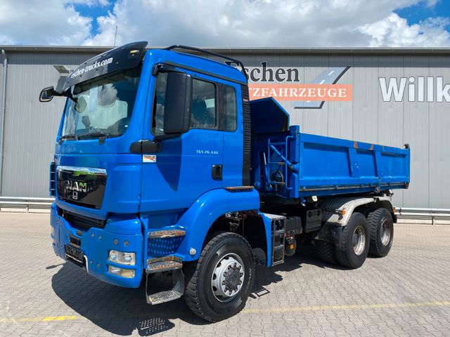 MAN TGS 26.440 6x6 BB|Dautel*Bordmatik*Intarder*Navi