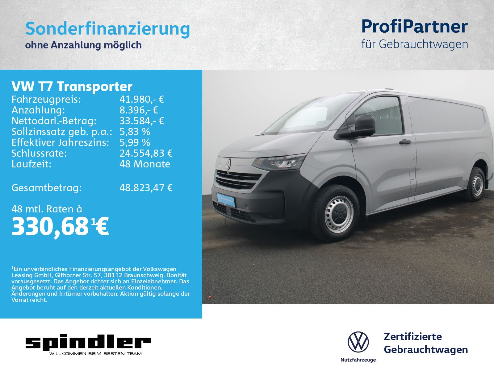 Volkswagen T7 Transporter lang 4M DSG/ AppConnect, LED, RFK