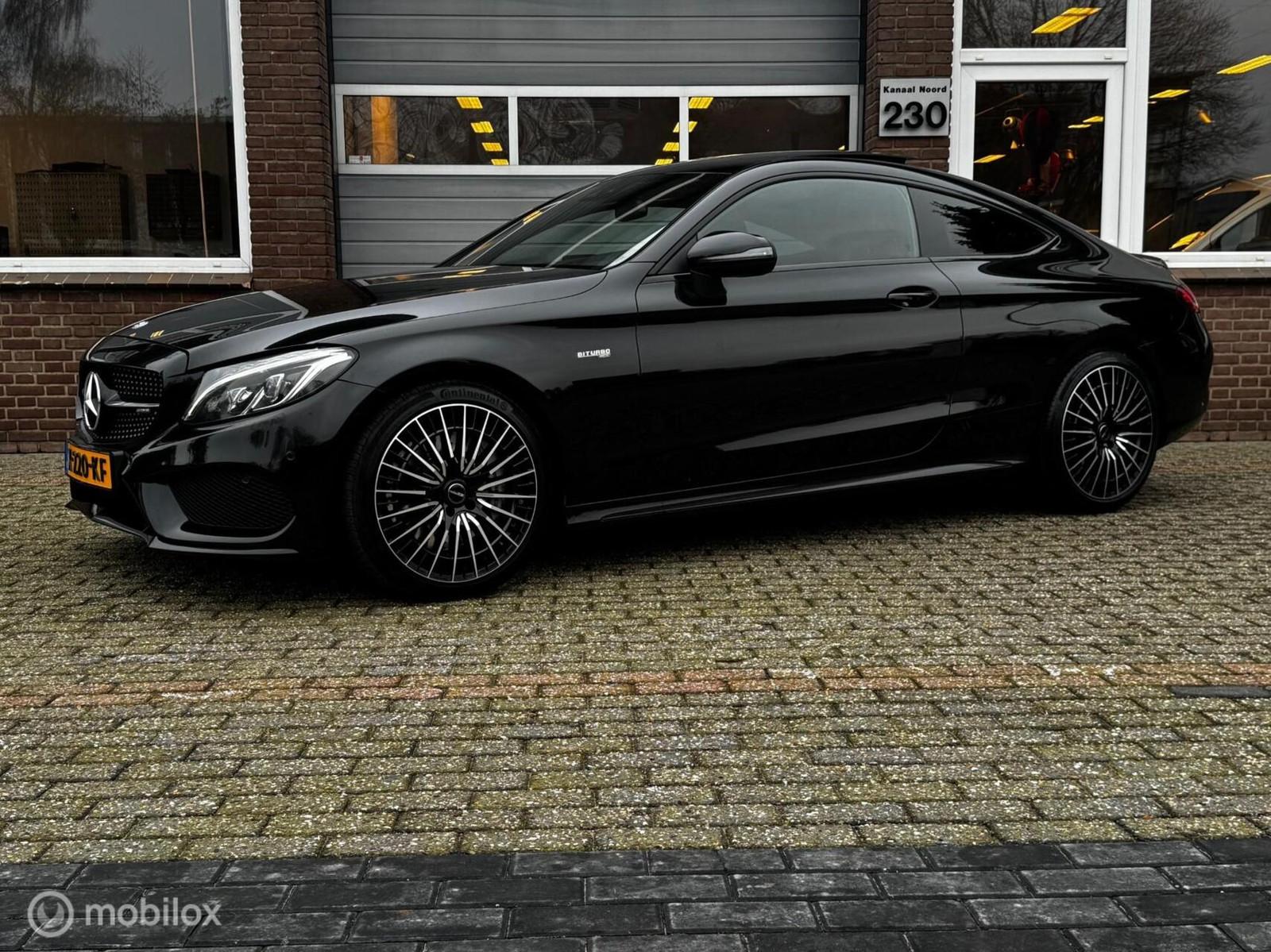 Mercedes-Benz C-klasse Coupé AMG 43 4MATIC LEDER/BUR.M/PANO/VO