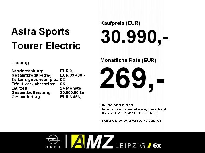 Opel Astra Electric - Bild 3