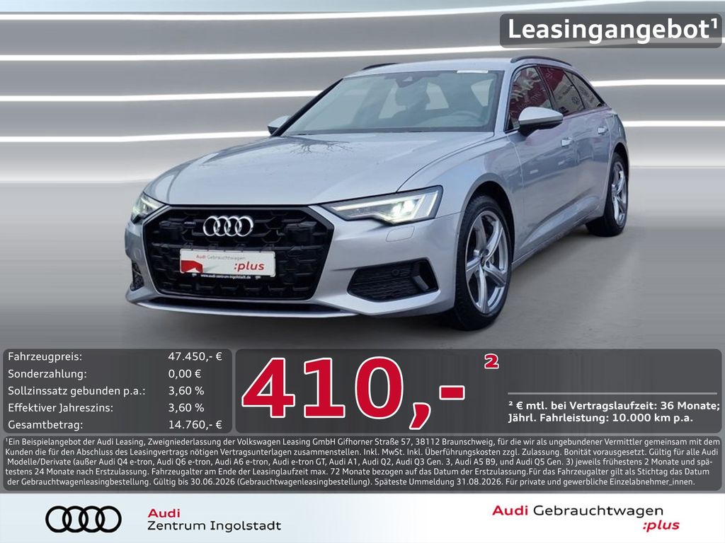 A6 Avant 45 TDI qu NAVI MATRIX 19" AHK Advanced