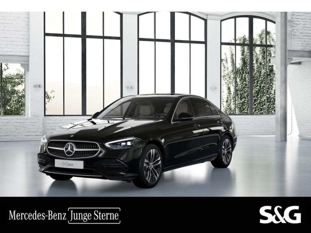 MERCEDES-BENZ C 180 PANO+18"+LEDER BEIGE+TOTWINKEL+LED+KAMERA