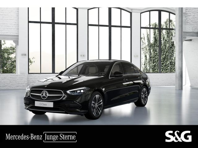MERCEDES-BENZ C 180 PANO+18"+LEDER BEIGE+TOTWINKEL+LED+KAMERA