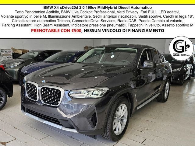 BMW X4 Tetto CockpitPro FullLED LuceAmbientale C