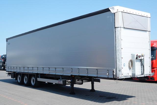 Schmitz Cargobull FIRANKA VARIOS · DACH PODNOSZONY · OŚ PODNOSZO