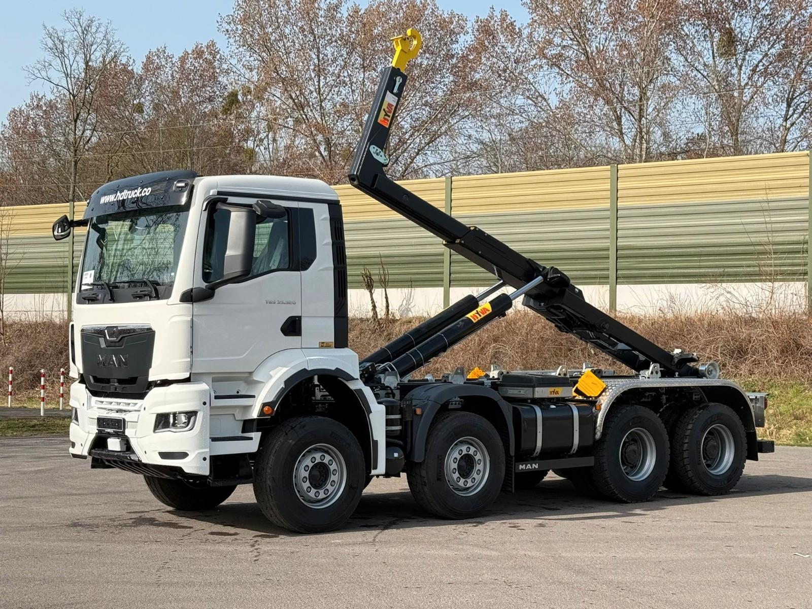 MAN TGS 35.520 8x4 Euro6e Hyva 26-55 Abrollkipper