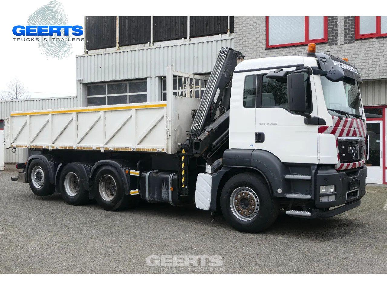 MAN TGS 35.400 | 8X4 | HIAB 144 BS-3 DUO + Remote Co