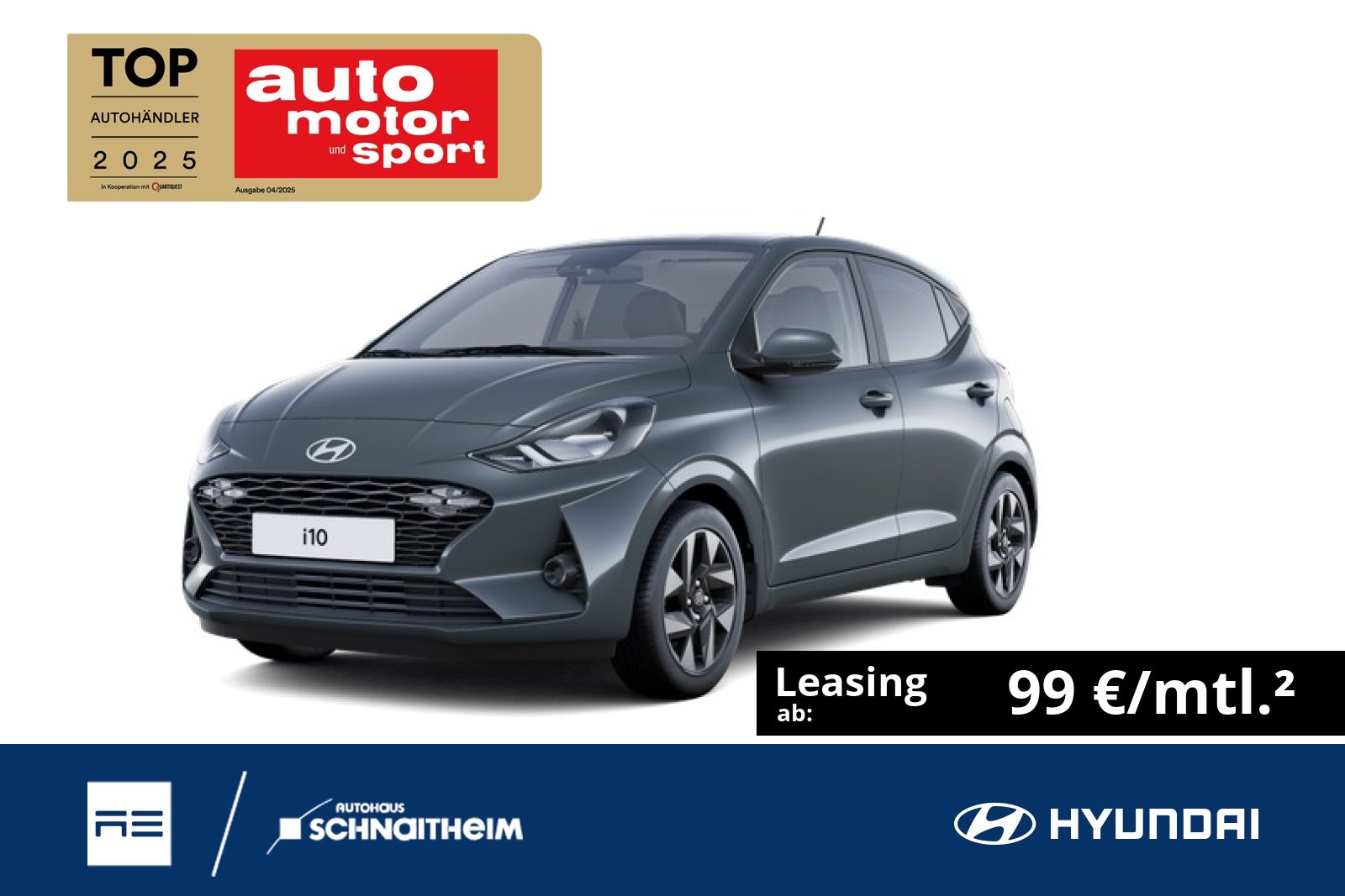 Hyundai i10 Trend 1.0 AMT 46 KW (63PS)