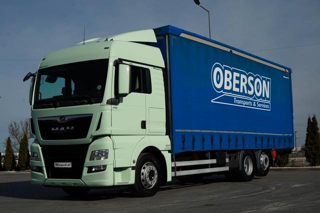 MAN TGX 26.460 · 6x2 · SOLÓWKA · OŚ PODNOS