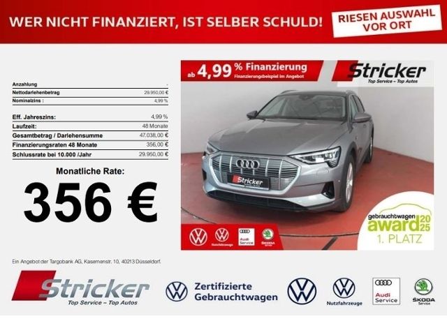 AUDI e-tron 55 quattro 356,-ohne Anzahlung Navi AHK K